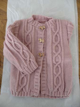 Cardigan en jersey