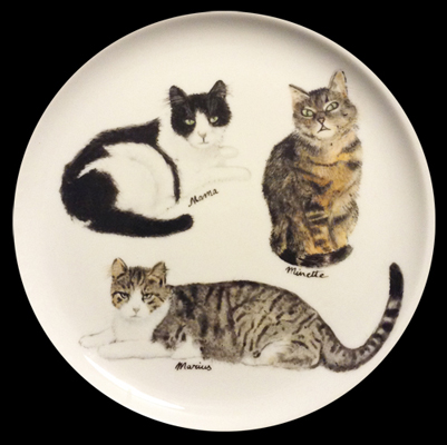 Assiette chats