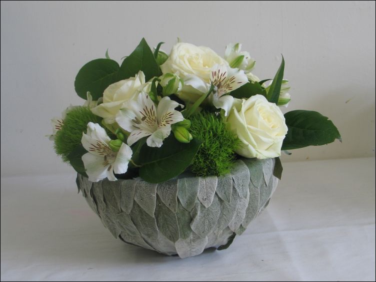 Coupe fleurie, variante