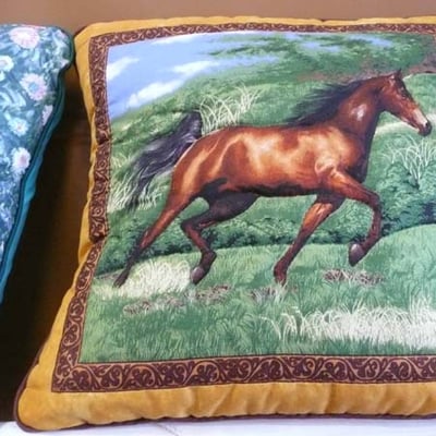Coussin cheval