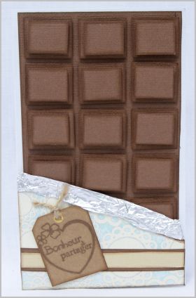 Carte chocolat