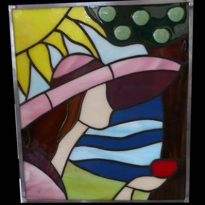 Femme au chapeau