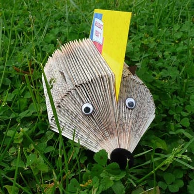 Hérisson porte papiers