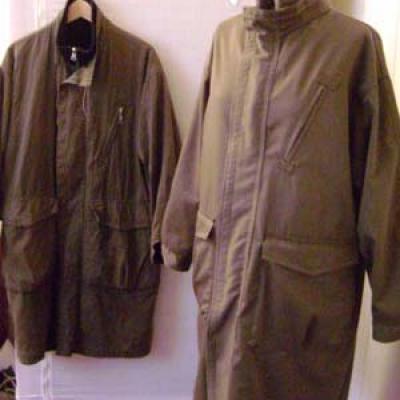 Manteau usé reproduit à l'identique