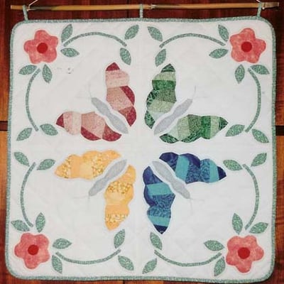 Nappe aux papillons