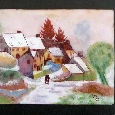 Neige en Bourgogne