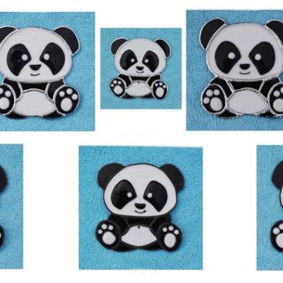 Pandas en Fusing et Tiffany