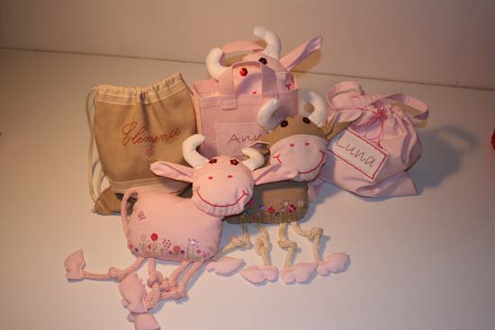 Petit trousseau de vache