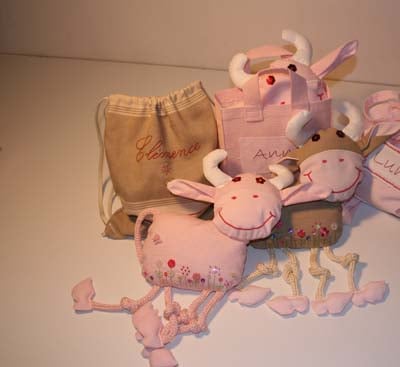 Petit trousseau de vache