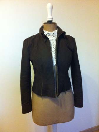 Veste en cuir